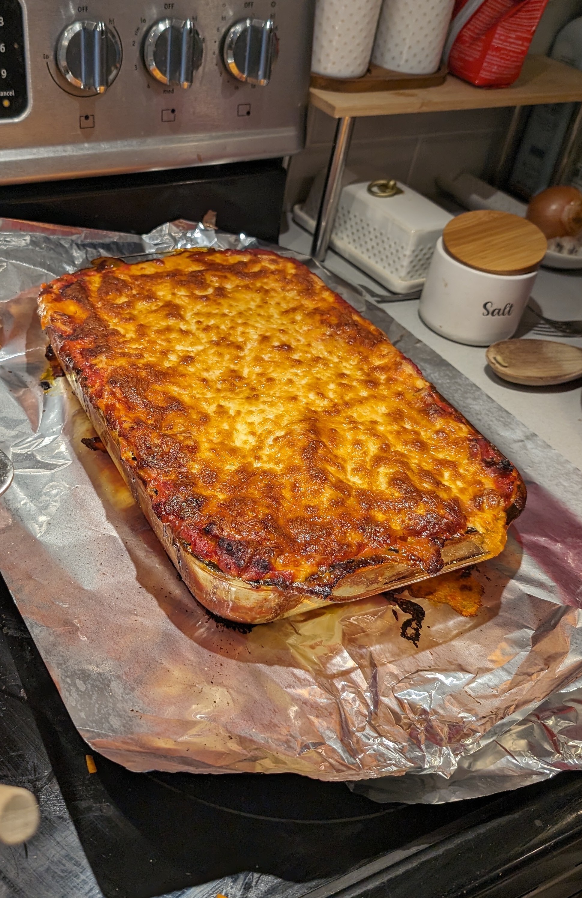 Baked lasagna